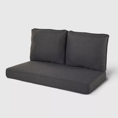 3pc Outdoor Garden Patio Loveseat Sofa Cushion Set Furniture - Haven Way