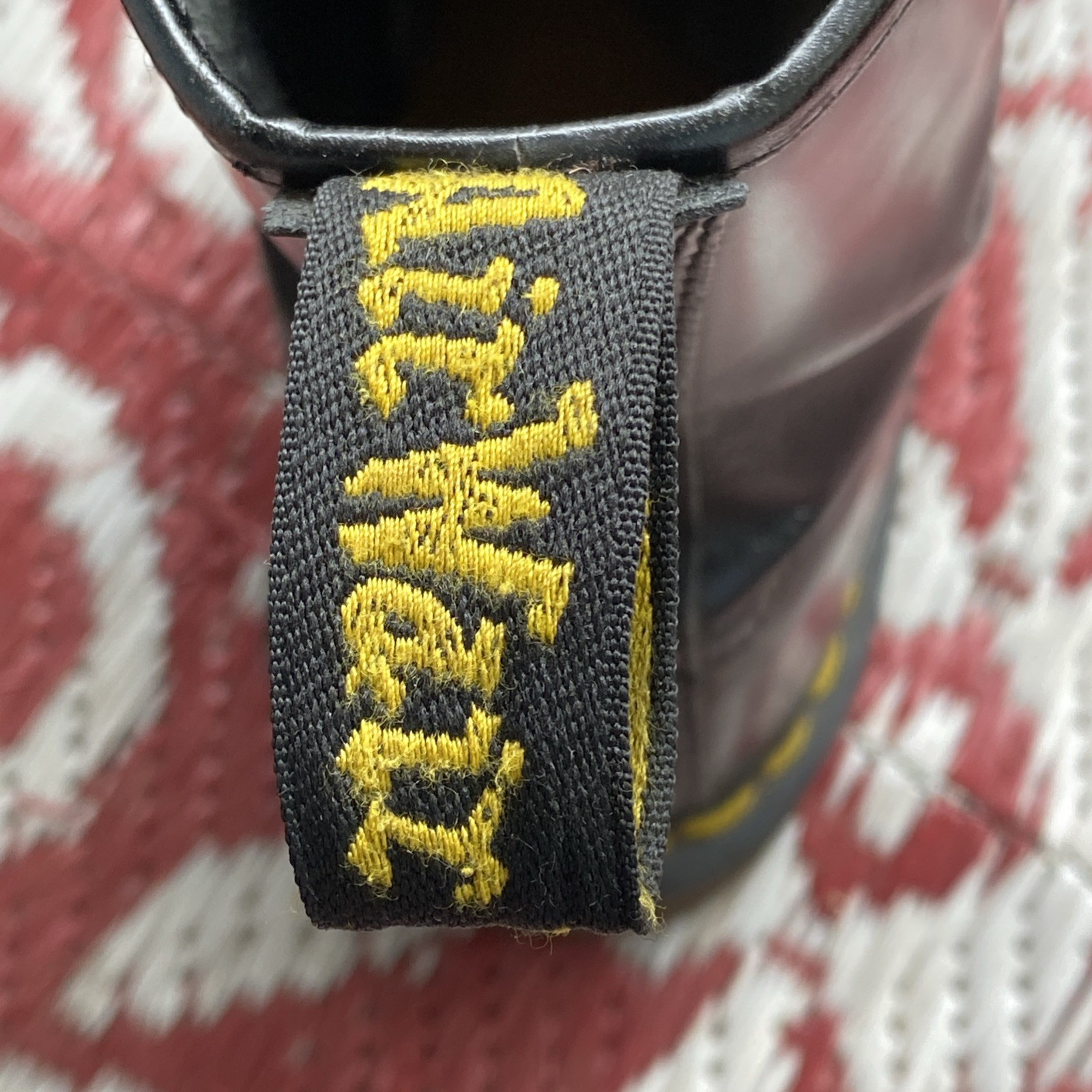 SAOLA Dr. Marten’s Air Cushion Suola Stivali da Donna in Pelle 9 US Nero