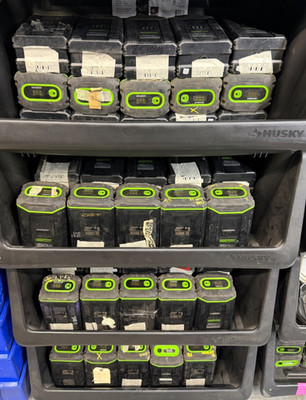 [LOT OF 5] GREENWORKS COMMERCIAL [82BD500] 82V 5AH DIGITAL BATTERY - [FOR PARTS]