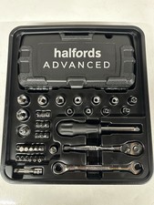 Halfords Advanced 1/4 Ratchet Set 40pc Inc Tray