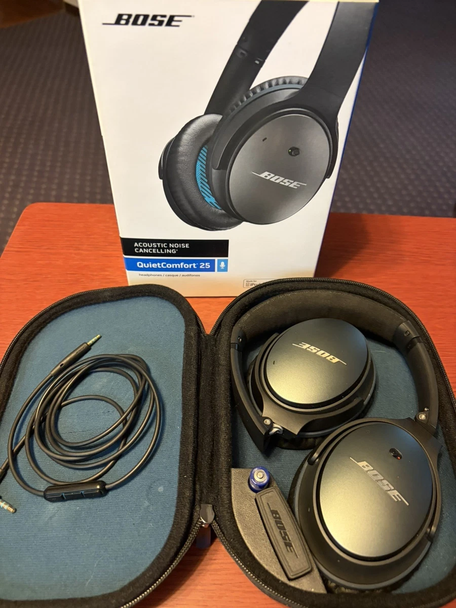 Bose QuietComfort 25 Blue Headphones for Sale - eBay