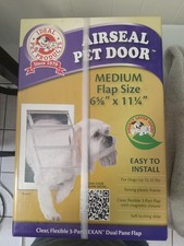 Pet Door Ideal Pet Products 6 5/8 X 11 1/4" Medium Flap Size Made USA Doggy New
