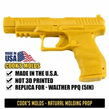Cook's Molds Compatible for Walther PPQ (5in) - Natural - Not a Gun