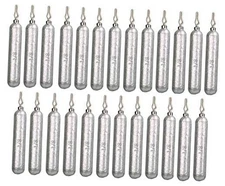  Lead Drop Shot Weights - Saltwater and Freshwater Fishing A: 25-PACK (1/8oz)