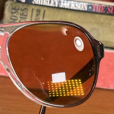 Vtg 70s 80s Titmus Z87 Aviator Sunglasses Oversized Plastic Frame