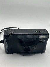 Fuji Discovery 75 Point And Shoot 35mm Film Camera Black-Vintage
