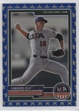 2023 Panini USA Baseball Stars & Stripes Blue Prizm 54/75 Cameron Tilly #60 10jr