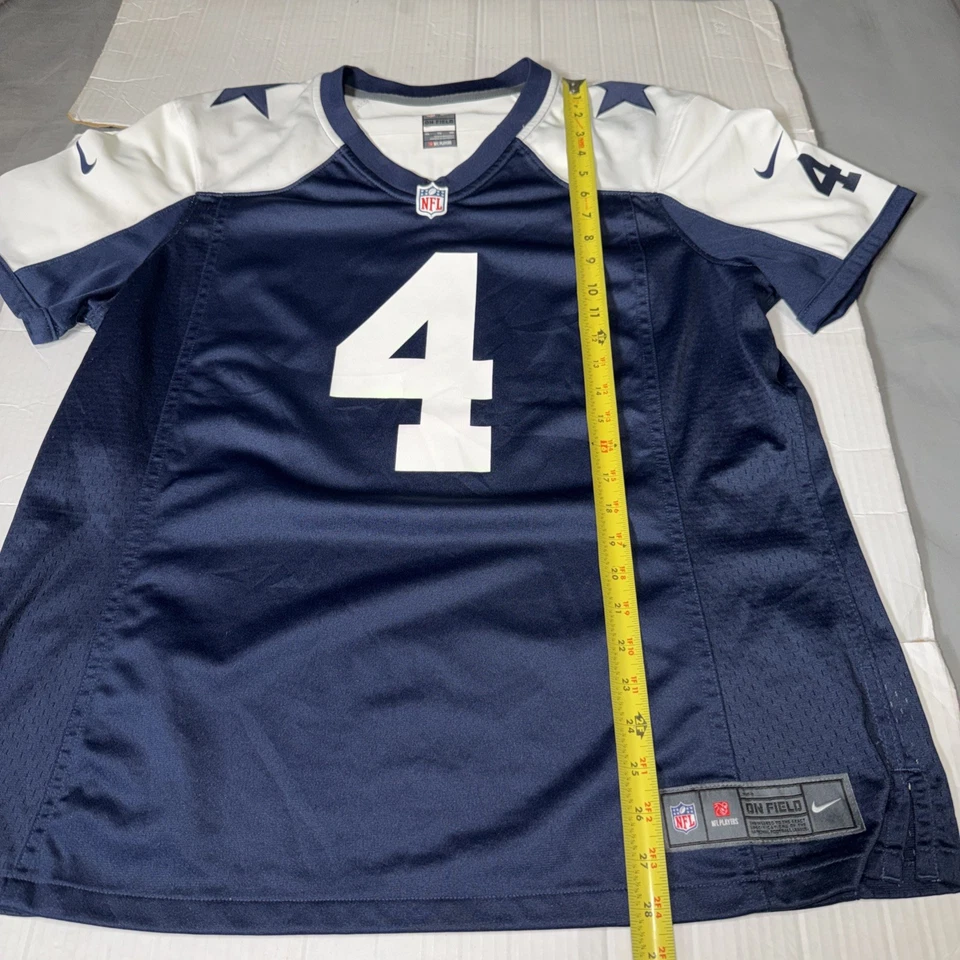 Camiseta deportiva alternativa azul para mujer Dak Prescott #4 Dallas Cowboys 2XL Nike On Field Foto 2 de 4