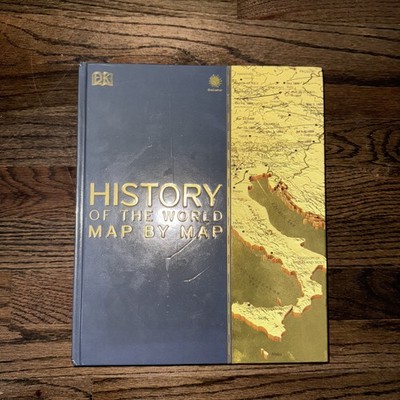 History of the World Map by Map by DK (2018, Hardcover)