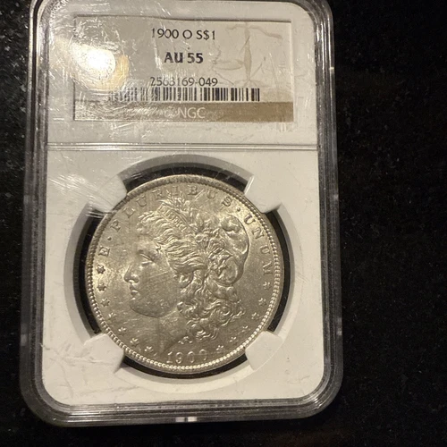 1900-O Morgan Dollar AU55 NGC