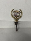 <!--F#f_0-->NOS FACTORY CORRECT 1977-89 Fleetwood Deville Brougham 24K GOLD Hood Ornament<!--F/-->