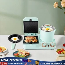 Breakfast Station 3 in 1 Breakfast Station Household Breakfast Maker, Non-stick