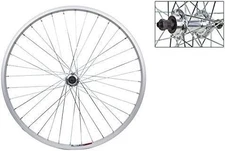 Wheel Master Rear Bicycle Wheel 26 x 1.5 36H, Alloy, Quick Release, Silver