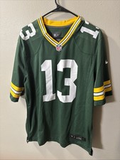 Packers Dontayvion Wicks #13 Jersey Nike Engineered Field Green SZ M NWOT