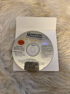 VINTAGE COMPUTER ASSOCIATES Software CD BiTWARE For Windows 95/98