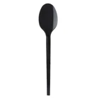 Go-Pak Black Economy Dessert Spoon Cutlery - Pack of 1000