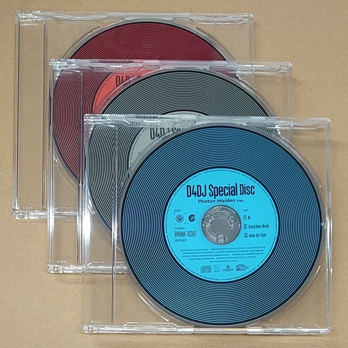 D4DJ Special Disc 三種セット D4DJ special disc3枚セット