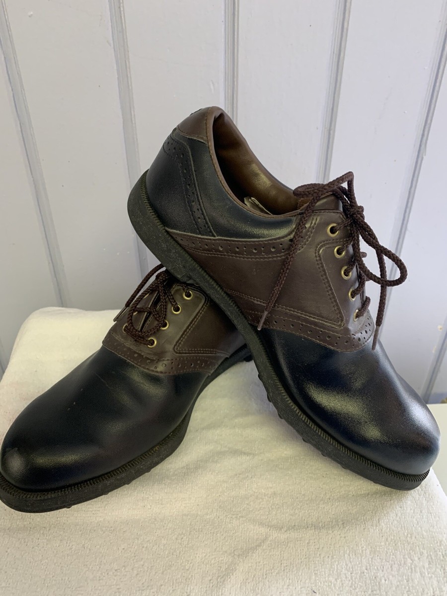 FootJoy GreenJoys Golf Shoes 45575 Golfing Black Brown Size 8.5 Medium Width FootJoy | Shoes | Footjoy Greenjoys Golf Shoes 45575 Golfing  main image 2