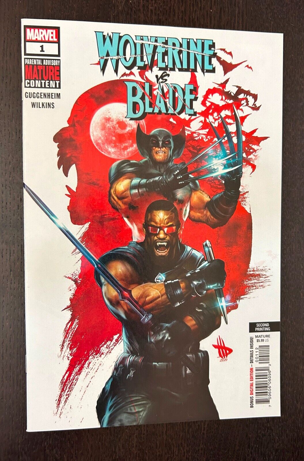 WOLVERINE VS BLADE #1 (Marvel Comics 2019) -- 2nd Printing VARIANT