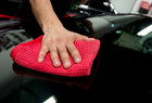 16"x24" Red Waffle Weave Microfiber Window Glass Drying Cleaning Towel Auto Home