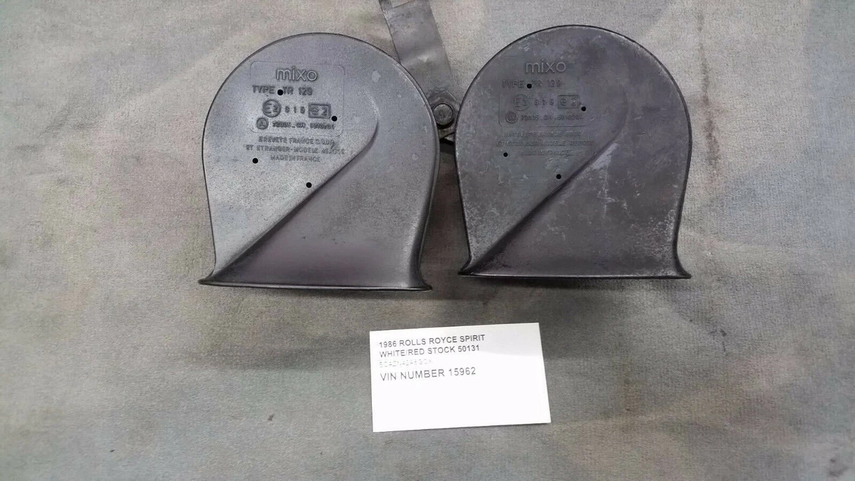 81 82 83 84 85 86 87 88 Rolls Royce Silver Spur Spirit horn set low and  high  eBay