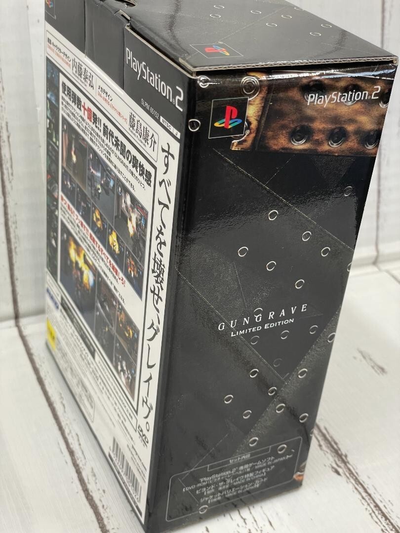 PS2 GUNGRAVE Limited Edition w/ Figure & 6Cards Japan | eBay