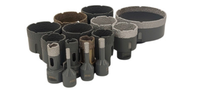 Diamantbohrkrone M14 Ø 6-100mm - Nass Trocken Bohrer für Fliesen, Beton & Granit