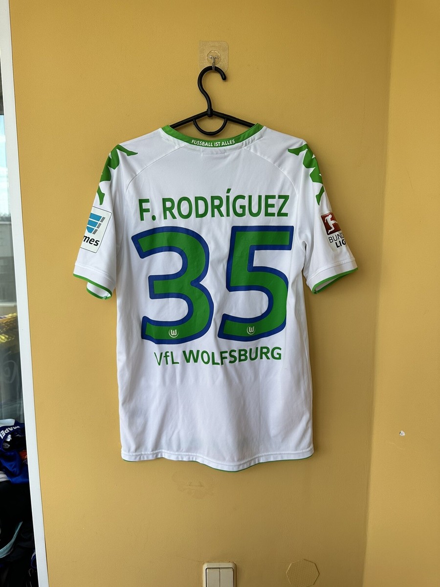 VfL Wolfsburg Ricardo Rodriguez 2015 2016 Home Shirt Jersey Kappa