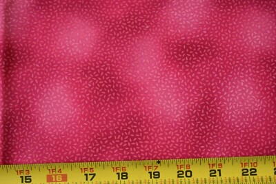 By 1/2 Yd, Pink on Pinks Quilt Cotton, Hoffman/''Fundamentals'', P1601
