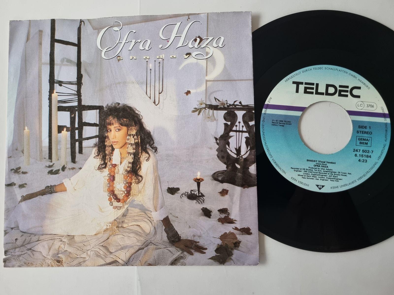 7"" Single Ofra Haza - Shaday (Vocal Version) Vinyl Germany