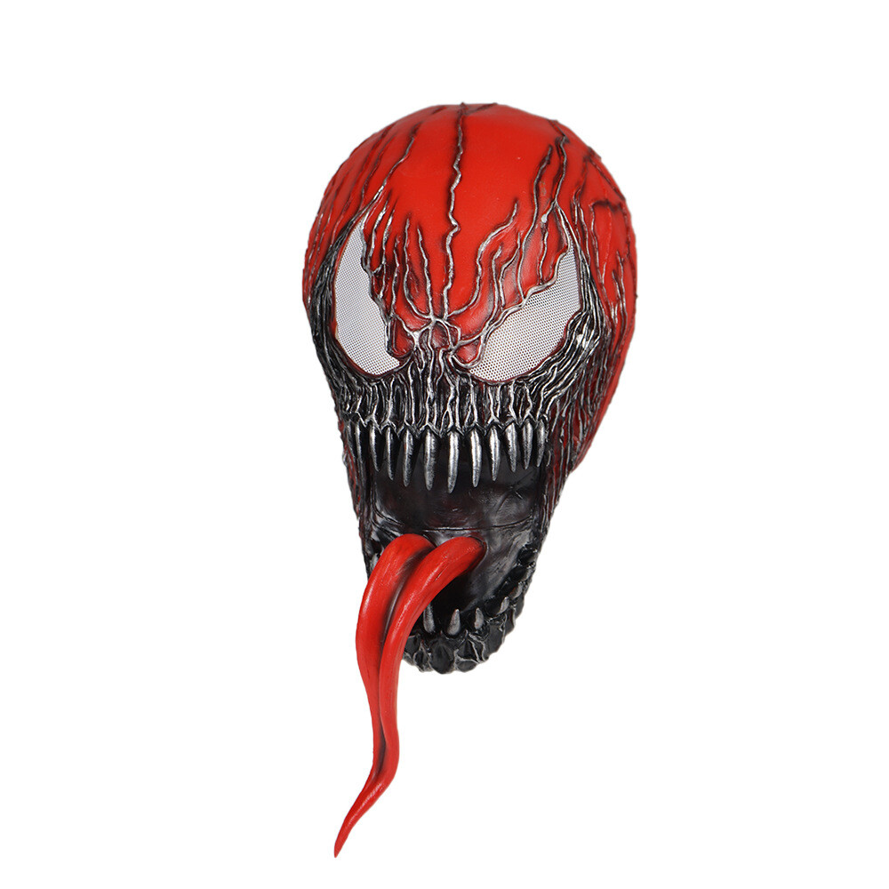 MÁSCARA DE CARNAGE Hecha A Mano, Máscara De Lucha Libre, Disfraz De Luchador, Máscara Mexicana De Lucha Libre, Máscara De Cosplay, Máscara Semiprofesional - España