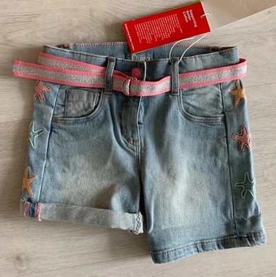 S.Oliver Mädchen Jeans Bermuda Shorts Gr. 134 NP 35,99 Slim