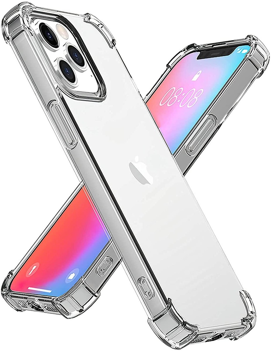 CLEAR Shockproof Case For iPhone 17 16 15 14 13 12 11 Pro Xr Xs