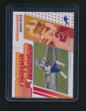 JORDAN POYER 2021 PANINI ROOKIES & STARS AVTION PACKED ORANGE PARALLEL 85/99