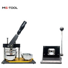 Manual Square Badge Magnet Making Machine 50 50mm 2 2inch for DIY Decoration New