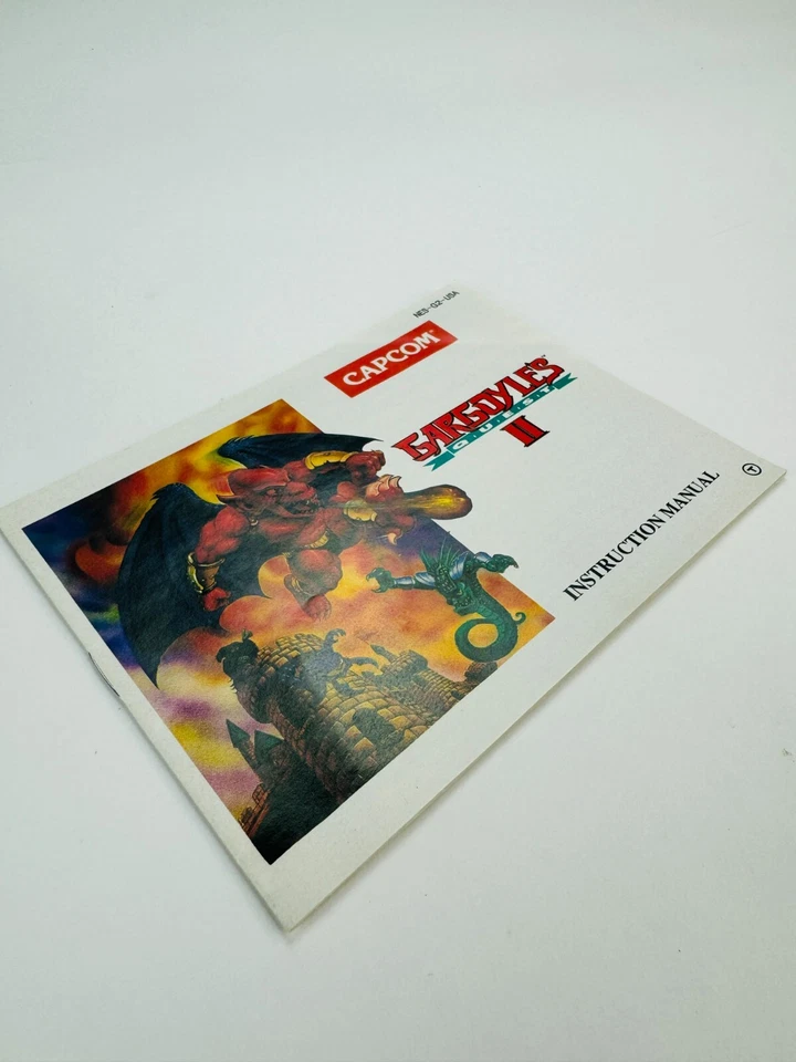 Gargoyle's Quest II 2 - NES, 1990 Nintendo Complete In Box CIB Capcom CLEAN! - Image 3 of 4
