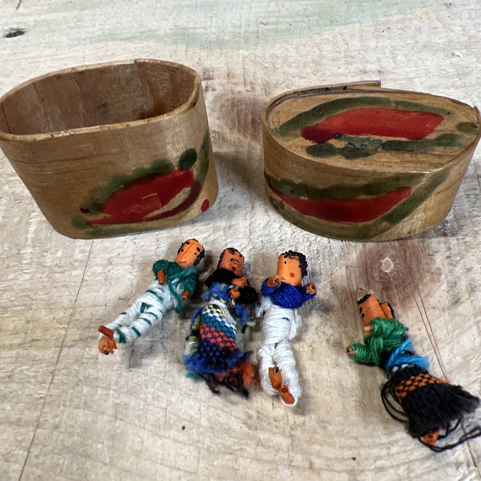 W/original Box All Hand Crafted Guadamala 1960