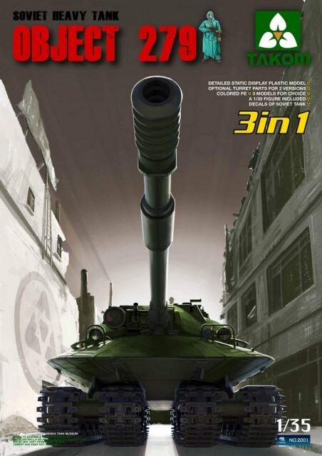 Takom 2001  1:35th scale Soviet Heavy Tank OBJECT 279