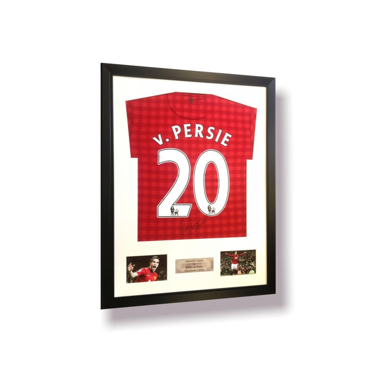 FRAME TO DISPLAY FOOTBALL SHIRT-FRAME FOR -FREE PLAQUE ANY TEXT-BLACK