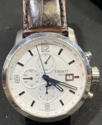 Tissot PRC 200 Chronograph T055427A Stainless Steel Mens Automatic