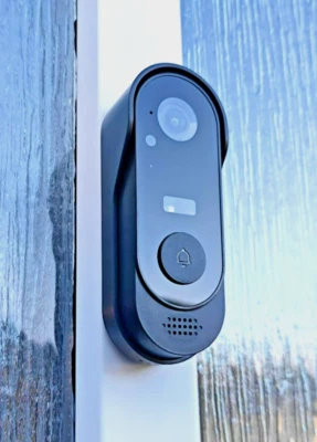 Videocitofono "Premium 1080P" Easy Fix Wireless Smart Impermeabile Visione Notturna