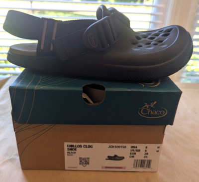 Chaco Women's Chillos Clog Shoe - Black - womens Size 8 M New in Box | eBay