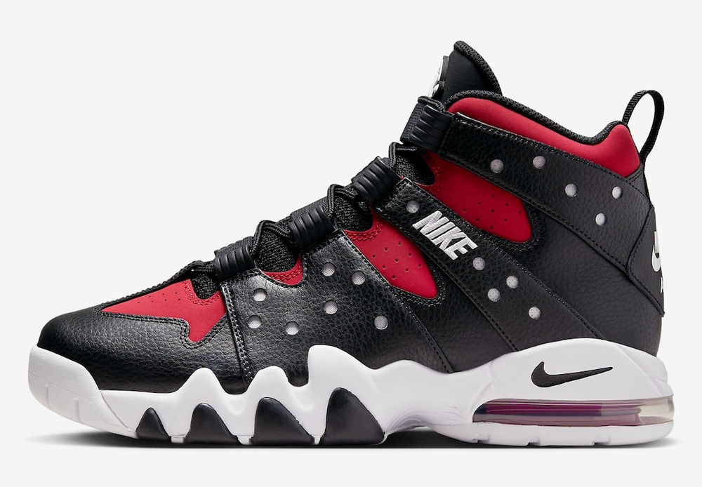Nike Air Max 2 CB 94 Black Gym Red White Leather FN6248-001 Men's Size 8-13 Barkley Edition Sneakers