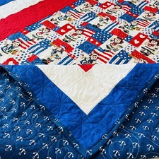 New Handmade 100 Cotton kids Quilt.