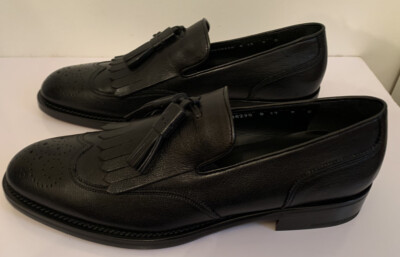 Salvatore Ferragamo Denham Kiltie Tassel Wingtip Black  display picture 1
