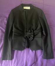 Valentino Technocouture women black jacket