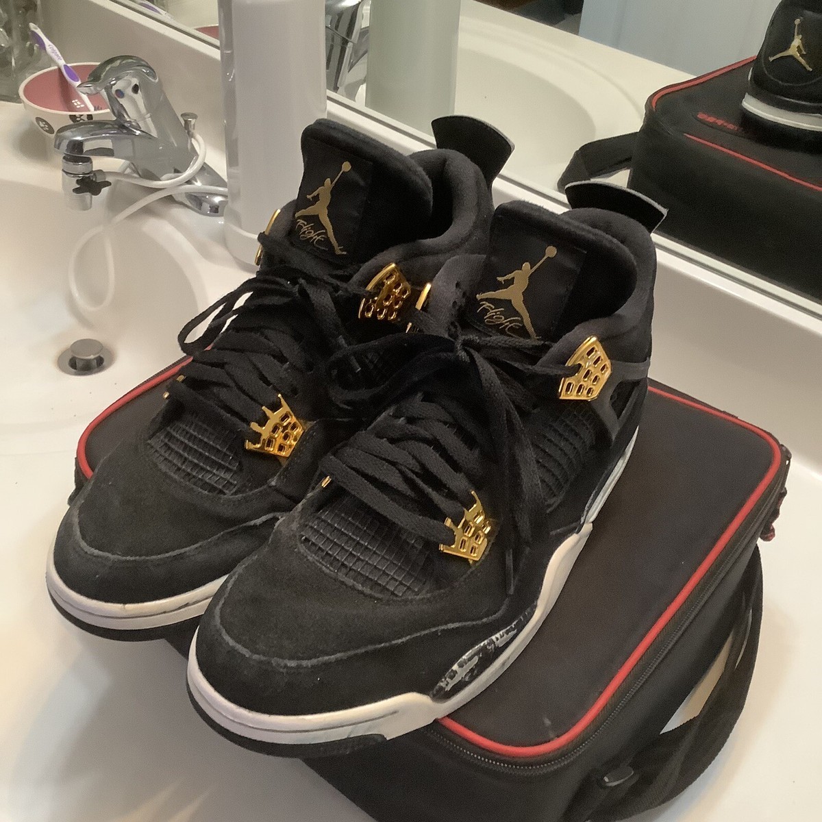 NIKE AIR JORDAN 4\"TY\"ロイヤリティ Air Jordan 4 Retro Royalty - Size 10 - 308497 032 | eBay