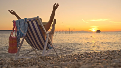 Wooden Beach Folding Deck Chair Lounger Sunbed Garden Seaside