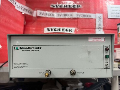 MINI-CIRCUITS TIA-1000-4 RF Power Amp Amplifier 100-1000MHz 19dB 12.5W