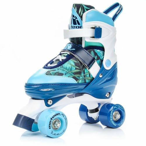 Roller Skates Size 9-1 Quad Skates Shoes Adjustable Children Kids Women 4Wheel - Picture 33 of 87